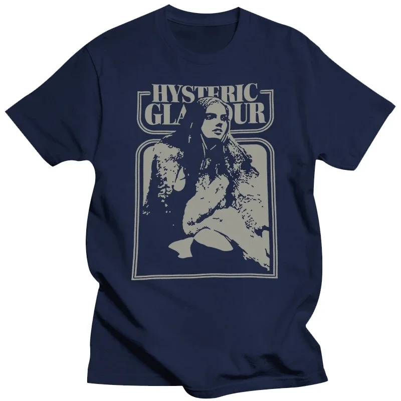 

Новая модель 2025 года Hysteric Glamour Shirt Break On Through To The Other Side Футболки с рисунком аниме для мужчин Одежда Женские футболки Высокие