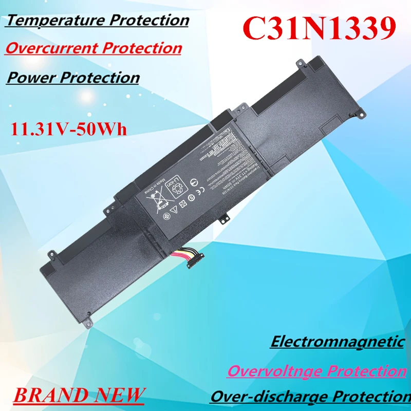 New C31N1339 High-quality Battery for Asus ZenBook Q302LA Q302LG UX303 UB UX303LN Q302L 11.31V-50Wh