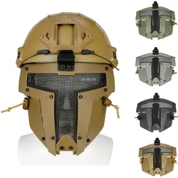 Schießmaske, schlagfest, taktische Airsoft-Schutzmaske, Vollgesichtsmaske, Outdoor, Jagd, Wargame-Zubehör