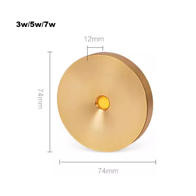 Miniluz descendente LED montada en superficie, Panel de luz ultrafino para iluminación interior, lámpara para armario de cocina y hogar, 220V, 240V,