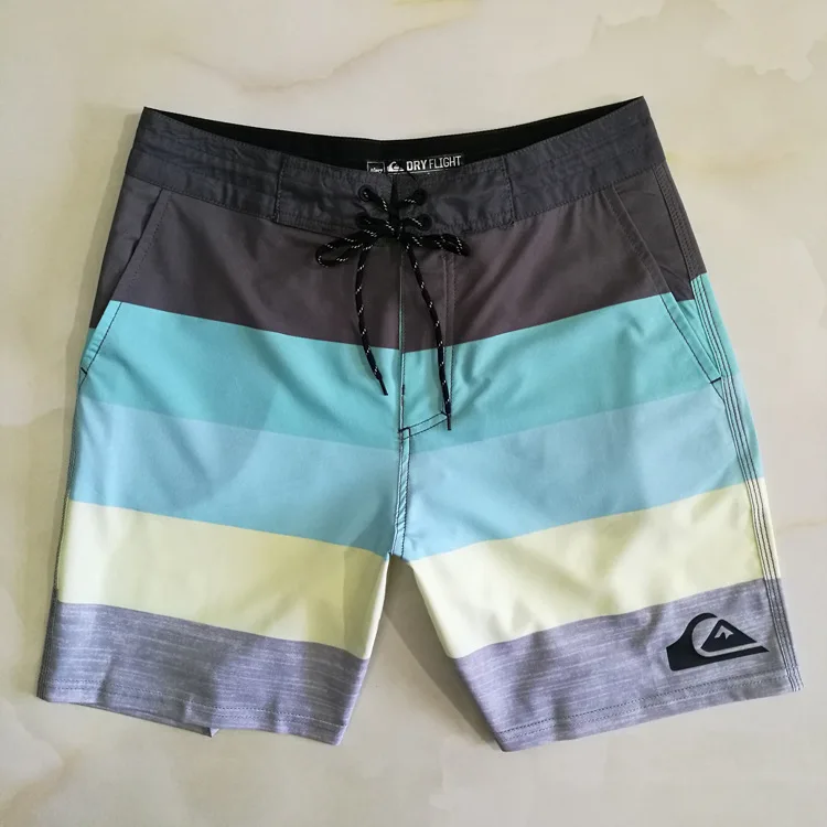 Pantalones de Playa Holgados de Secado Rápido para Hombre, Shorts de Competición Quiksilver Verdes, Ideales para Deportes de ...