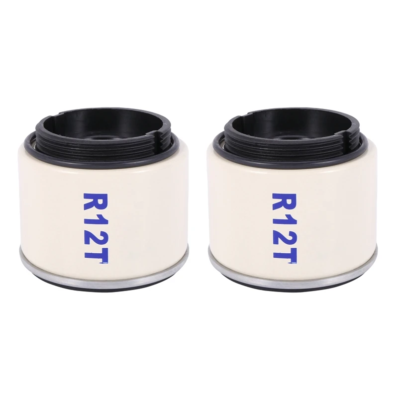 2X R12T Fuel /Water Separator Filter Engine For 40R 120AT S3240 NPT ZG1/4-19 Parts Complete Combo Filter Cartridge