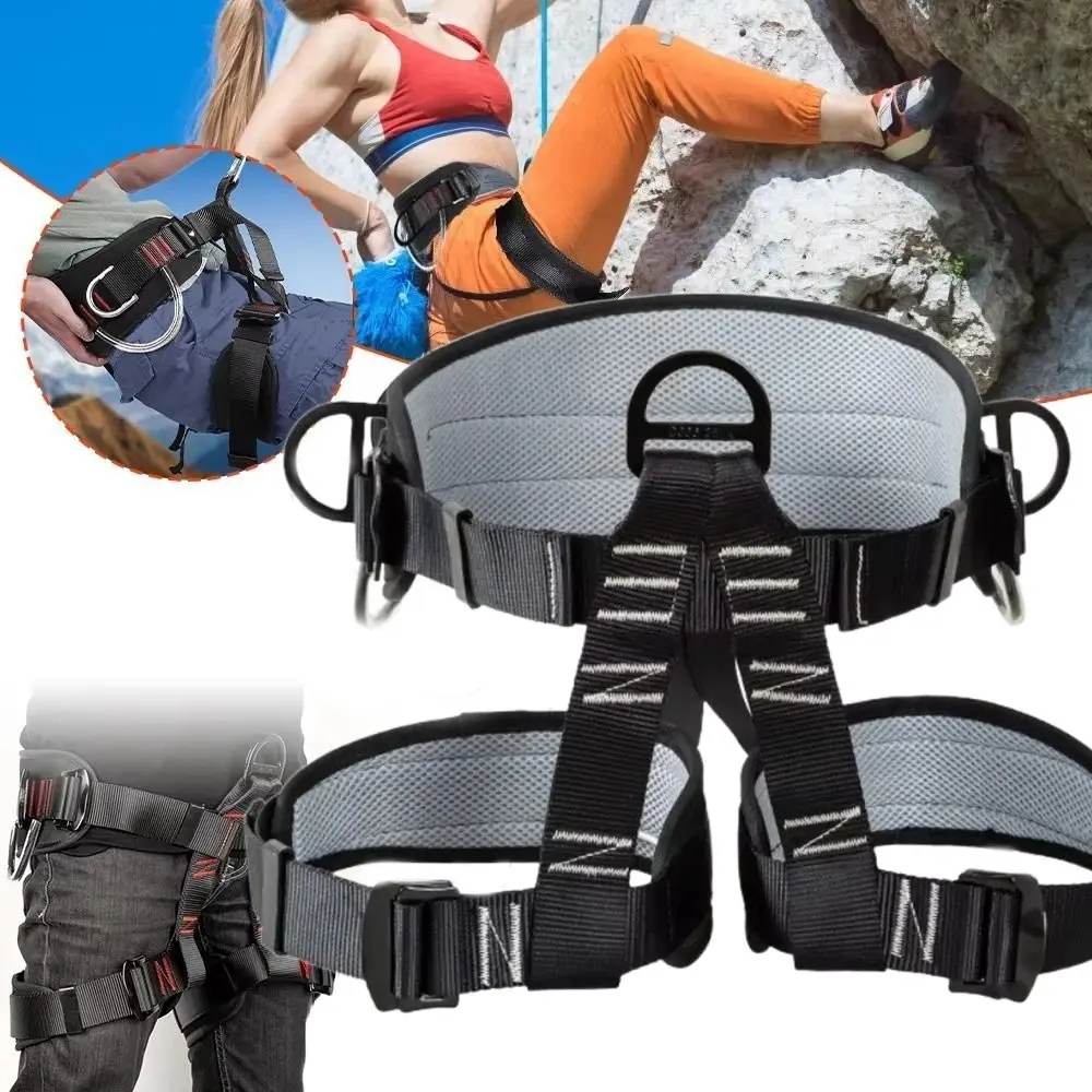 Padding Protection Safety Harness Waist Support Downhill Equipment Safety Belt Rock Climbing Harness Construction Work