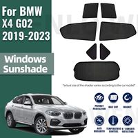 For BMW X4 G02 2019 2020 2021 2022 2023 2024 Car Sunshade Front Windshield Mesh Curtain Rear Side Window Sun Visor Shade