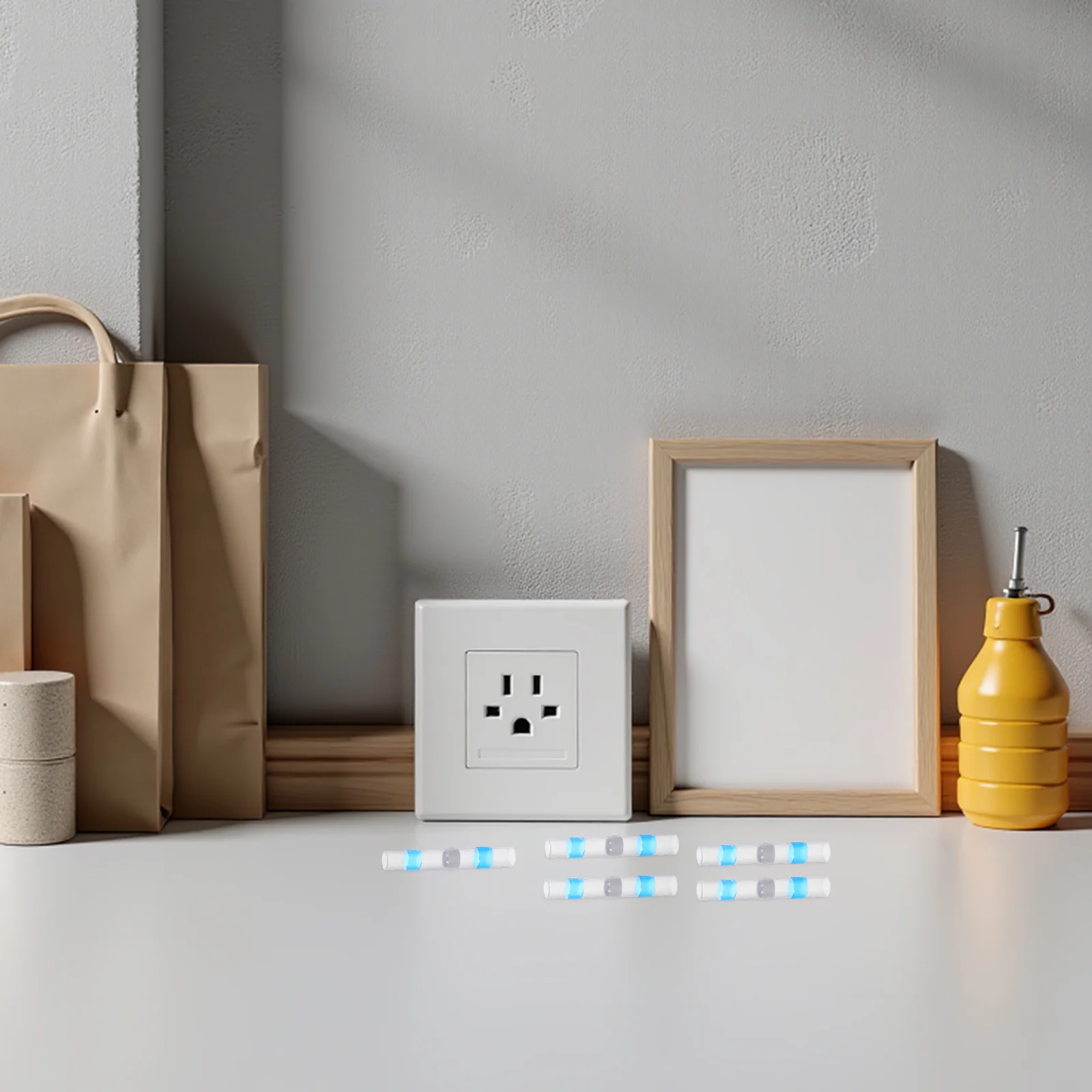 

100Pcs Heat Shrink Solder Seal Butt Connectors Waterproof Splice for Automotive Marine Electrical Applications