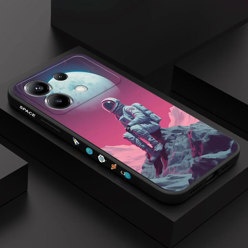 

Moonwatcher Phone Case For Xiaomi Poco X6 F6 M6 M5 M5S F5 X5 F4 X4 M4 F3 M3 X3 Pro 4G 5G GT Silicone Cover