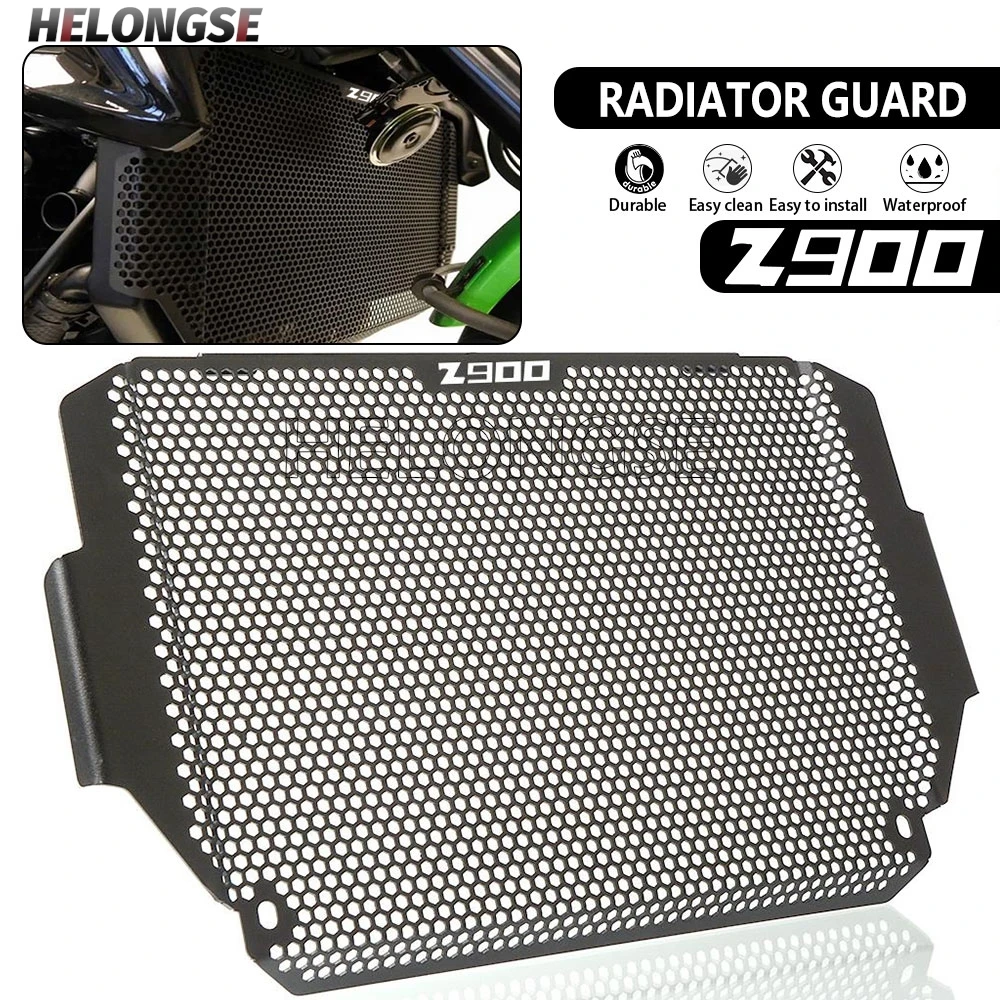 

For KAWASAKI Z 900 2017-2024 2023 2022 2021 2020 2019 2018 Z900 Motorcycle Accessories Radiator Guard Grille Protective Grill