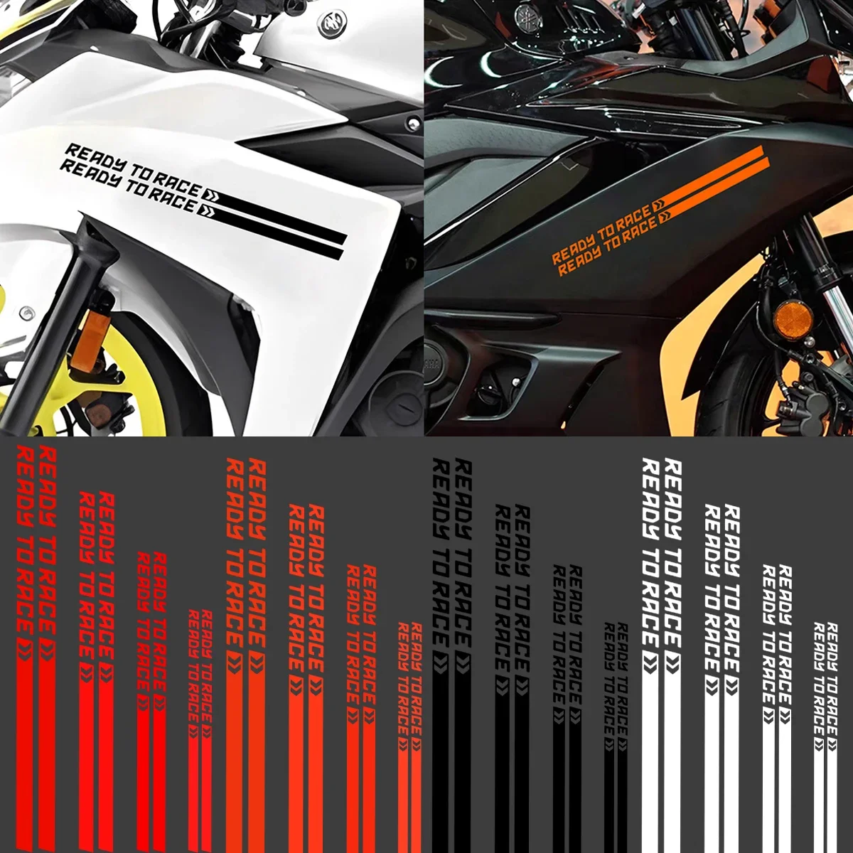 READY TO RACE for KTM Duke 125 390 Exc Accessories 1290 Super Adventure 790 890 S R 990 250 1190 Rc 200 300 Pegatinas Stickers