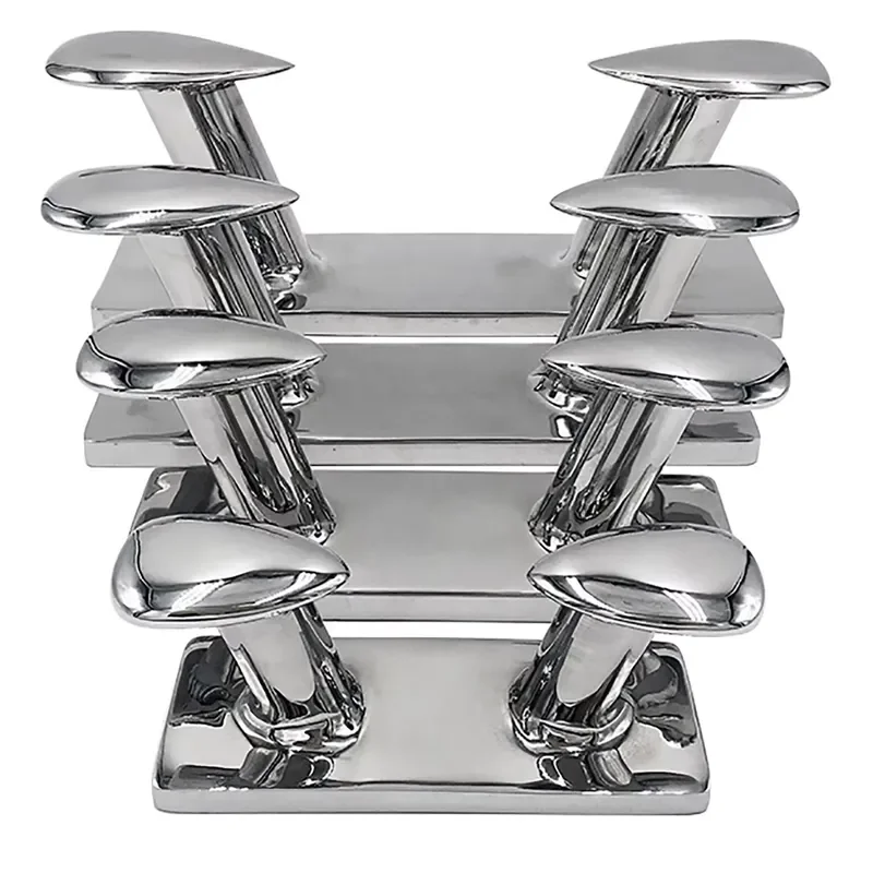 for 316 Stainless Steel Boat Horn Double Lace Up Yacht Marine Hardware Popular Design Durable Corrosion Resistant Deck Fitting