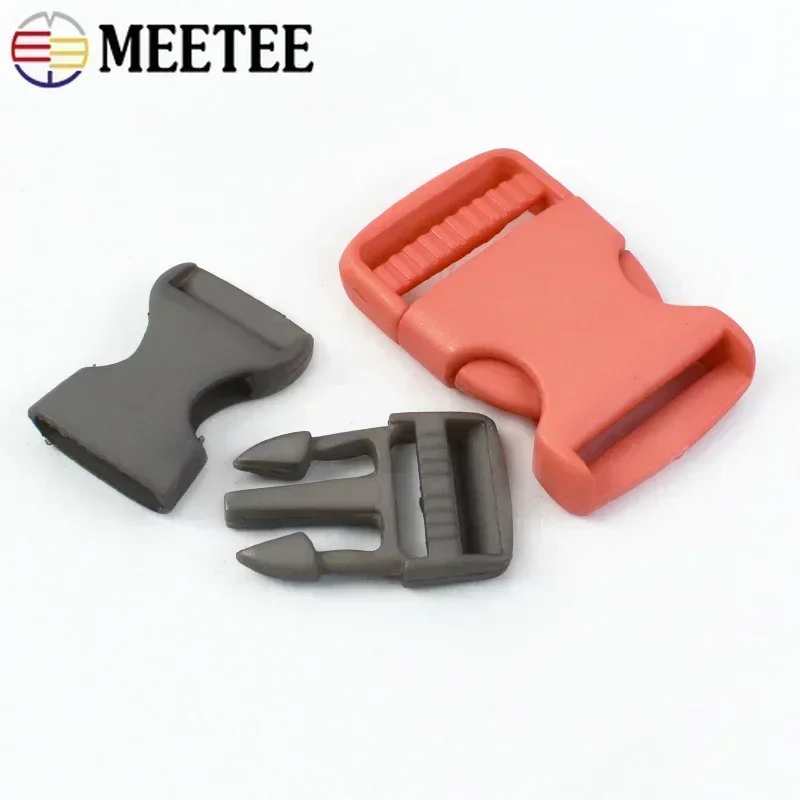 5/10Pcs 15/20/25/30mm Plastic Buckles for Bag Quick Release Closure Buckle Strap Clasp Belt Dog Collar Hook DIY Crafts