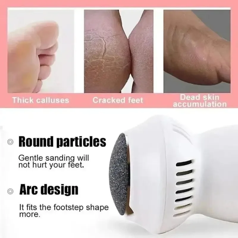 Pedicure Tools Professional Electric Foot Dead Skin Remover Feet Scrubber Callus Remover for Feet File Exfoliating Heels Grinder