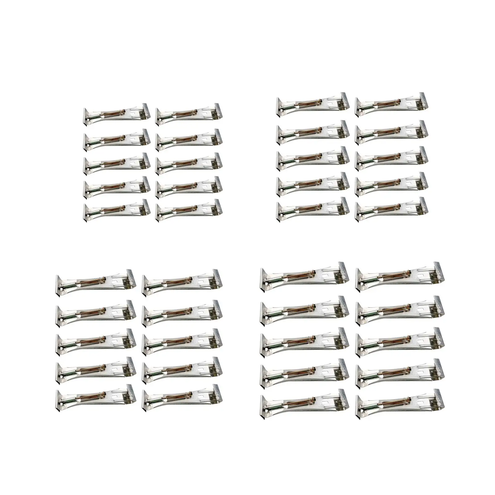 10Pcs Gutter Hangers Bracket Clips Easily Install for Gutter Repair Accessory Gutter Fastener