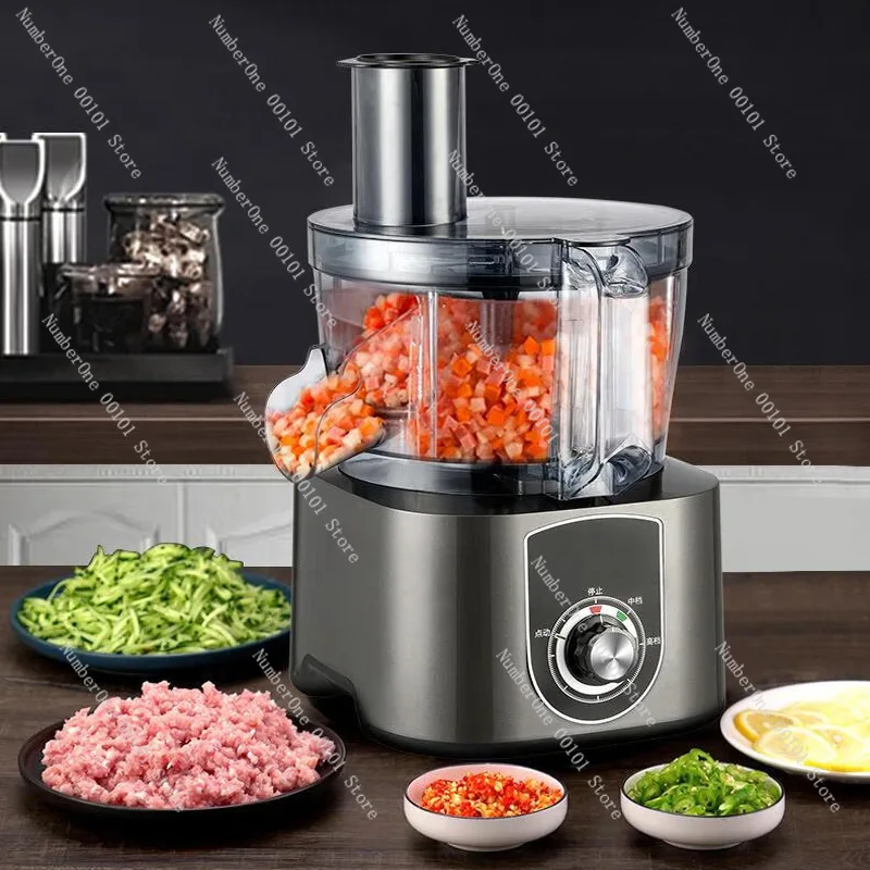 Commercial dicing machine, fully automatic vegetable cutter 110V