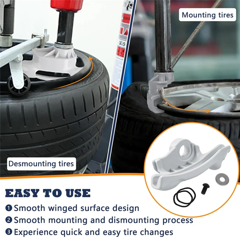 

For Coats Tire Changer Machine For Low-Profile Tires Duck Head TC184432 2 Pack Nylon Mount/Demount Head Kit