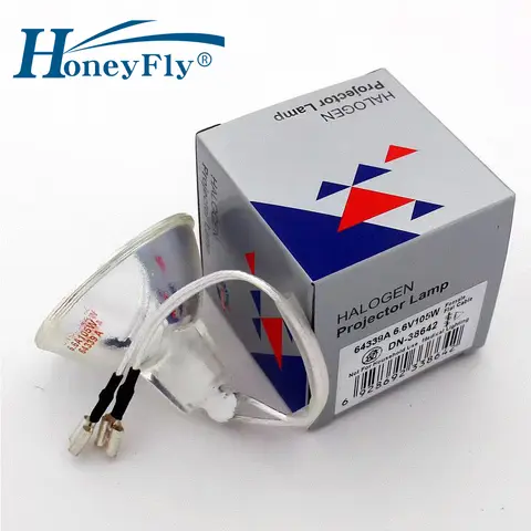 HoneyFly Airfield Halogen Lamp 6.6A 105W MR16 Airport Runway Quartz Bulb Clear Light for OS-64339A 105-10 Moisture Meter Lamp