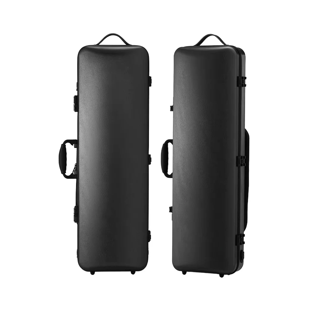 Violin Case Reinforced Composite PC Oblong-shaped  Violin Hard Case  4/4 -3/4 Universal Size