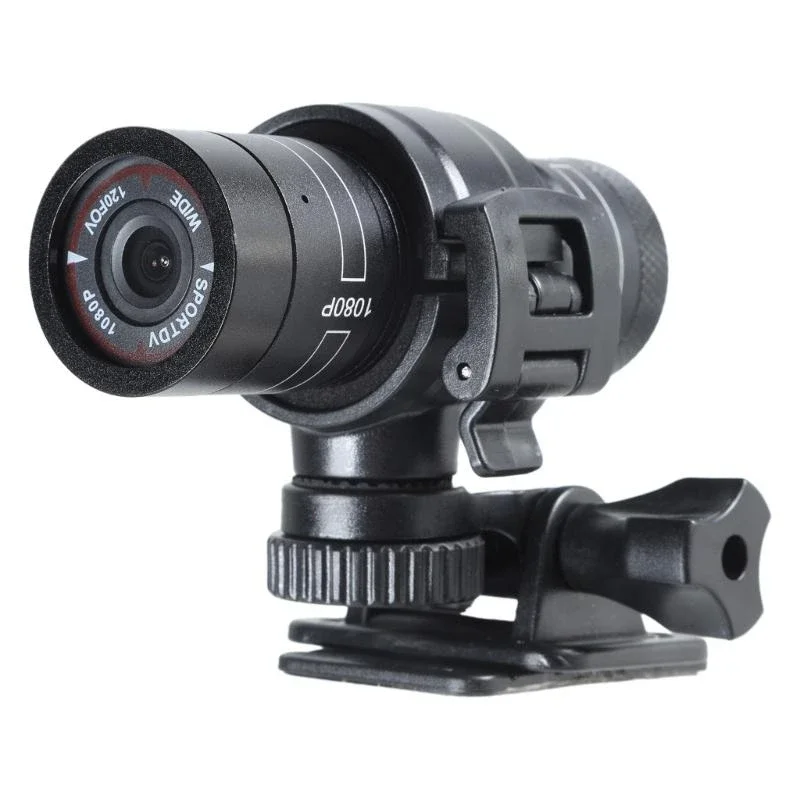 AliExpress NONE Mini Sport DV Action Sports Camera Flashlight Helmet Full HD 1080P Video Ideal For Bike, Cycle, Motorcycle Waterproof Camcorder