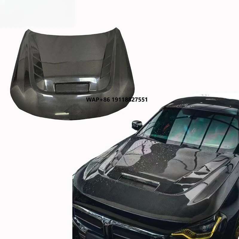 

Carbon Fiber Front Engine Cover Bonnet for M2 G87 Engine Hood