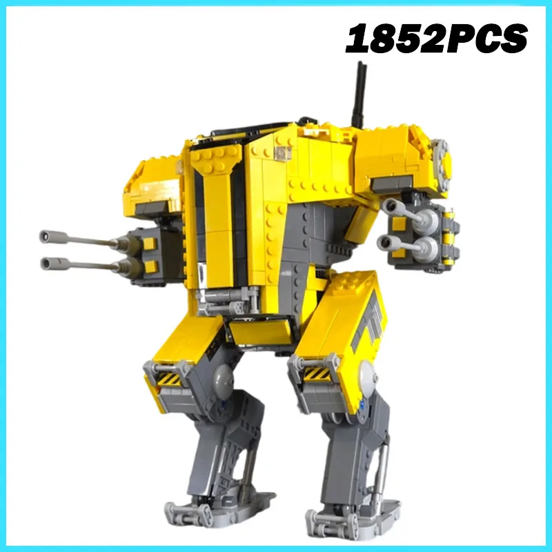 

Набор для сборки модели боевого робота-экзоската MOC, 1852 детали, новый, для взрослых и детей, подарок на день рождения