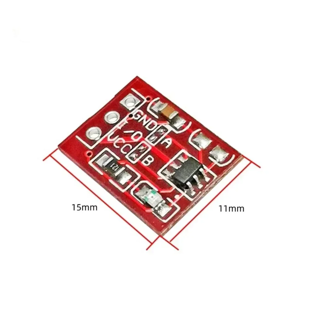 5/10PCS NEW TTP223 Touch button Module Capacitor type Single Channel Self Locking Touch switch sensor