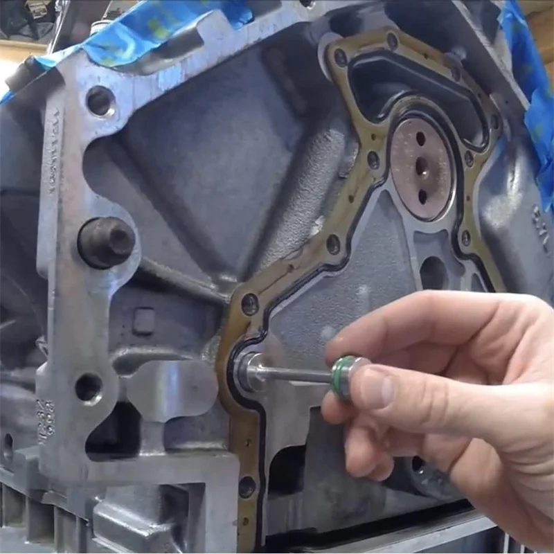 سدادات الحديد لمحول زيت الألومنيوم Gen 3/4 LS - متوافقة مع 4.8L 5.3L 6.0L 6.2L LS1 LS2 LS3 LS6 LQ4 LQ9