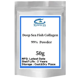 Deep-sea Fish Collagen Powder,99% Hydrolyzed Marine Fish Collagen Powder Beauty and wrinkle removing