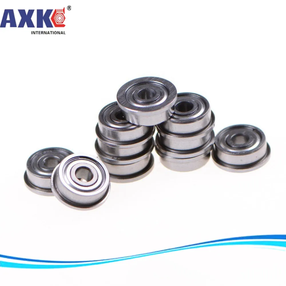 Free Shipping Boutique flange ball bearings MF115ZZ FL1150 SMF115ZZ size 5*11*12.5*4*0.8 mm