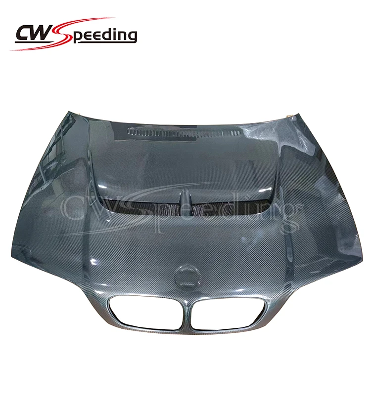 

CWS STYLE CARBON FIBER HOOD BONNET for 2002-2005 BMW 3 SERIES E46 2DOOR