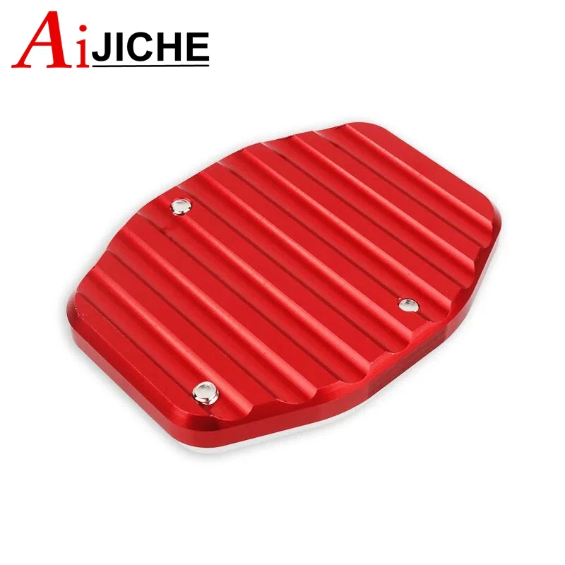 دراجة نارية CNC مسنده حامل جانبي تمديد المكبر الوسادة ل NC750X NC 750X NC750 X 2021 2022 2023 #6