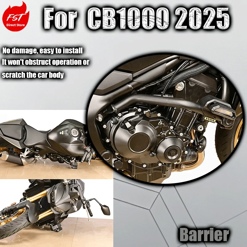 

Fits 2025 CB1000 Hornet Racing Crash Bar Anti-fall Bumper