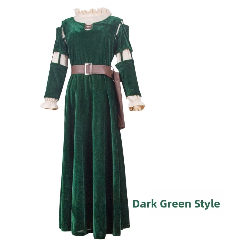 أزياء Brave Legend Princ Melinda التأثيرية للهالوين ملابس نسائية للمسرح العرقي بنسبة عالية #2