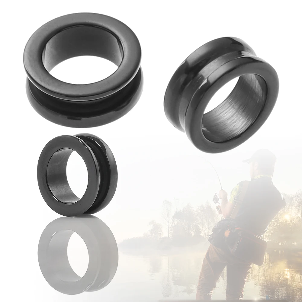 1Pc คุณภาพสูงเอ็นตกปลา Roller เซรามิค SIC เหมาะสำหรับ Spinning Fishing Reel อุปกรณ์ตกปลาเครื่องมือ