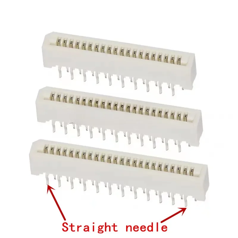 10Pcs 1.25mm FPC/FFC Connector LCD Flexible Flat Cable Socket Double Row 4/5/6/7/8/9/10/11/12/14/16/18/20/22/24/26/28/30/32 Pin