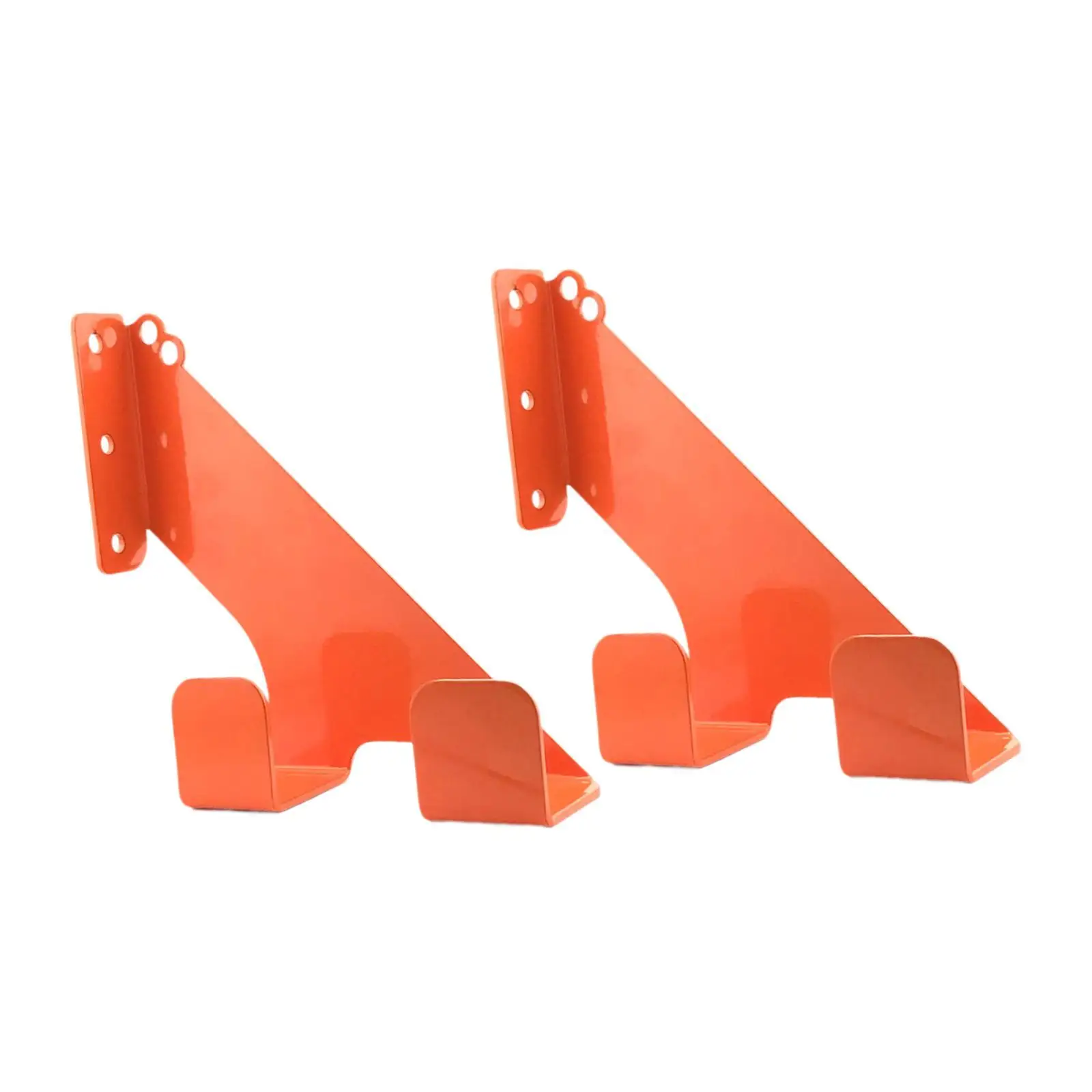 2Pcs Weedeater Hanger Rack Scratch Resistant Easy Installation Chain Storage Accessories Anti Rust Chainsaw Hanger for Brooms