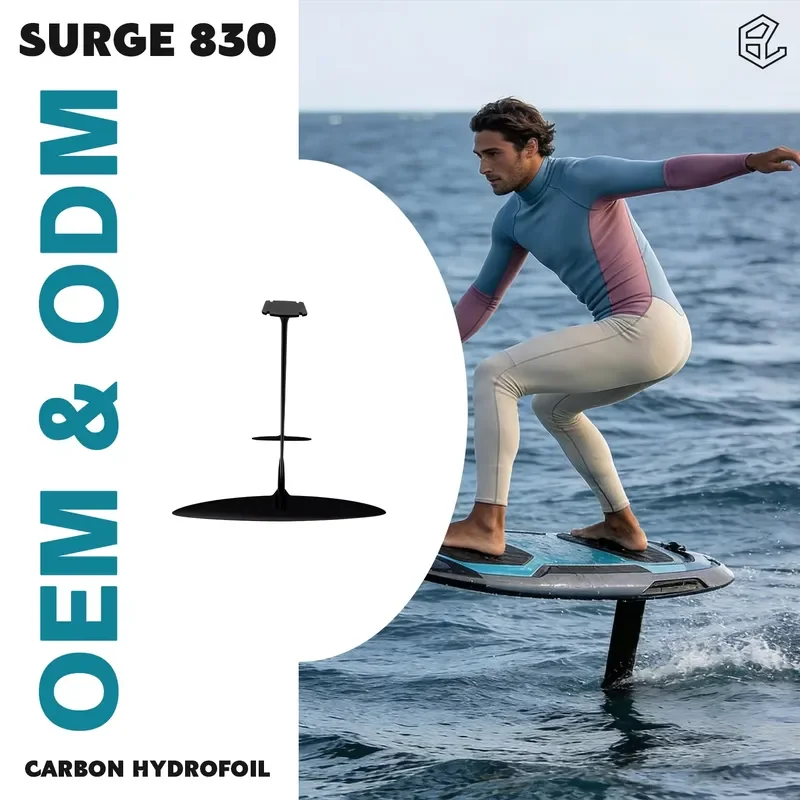 SFW Certificate Axis Surge 830 Carbon Mast Fin Sup Wing Board Surfing Wingfoil Efoil Surfboard Fishing Kayak for Pumping