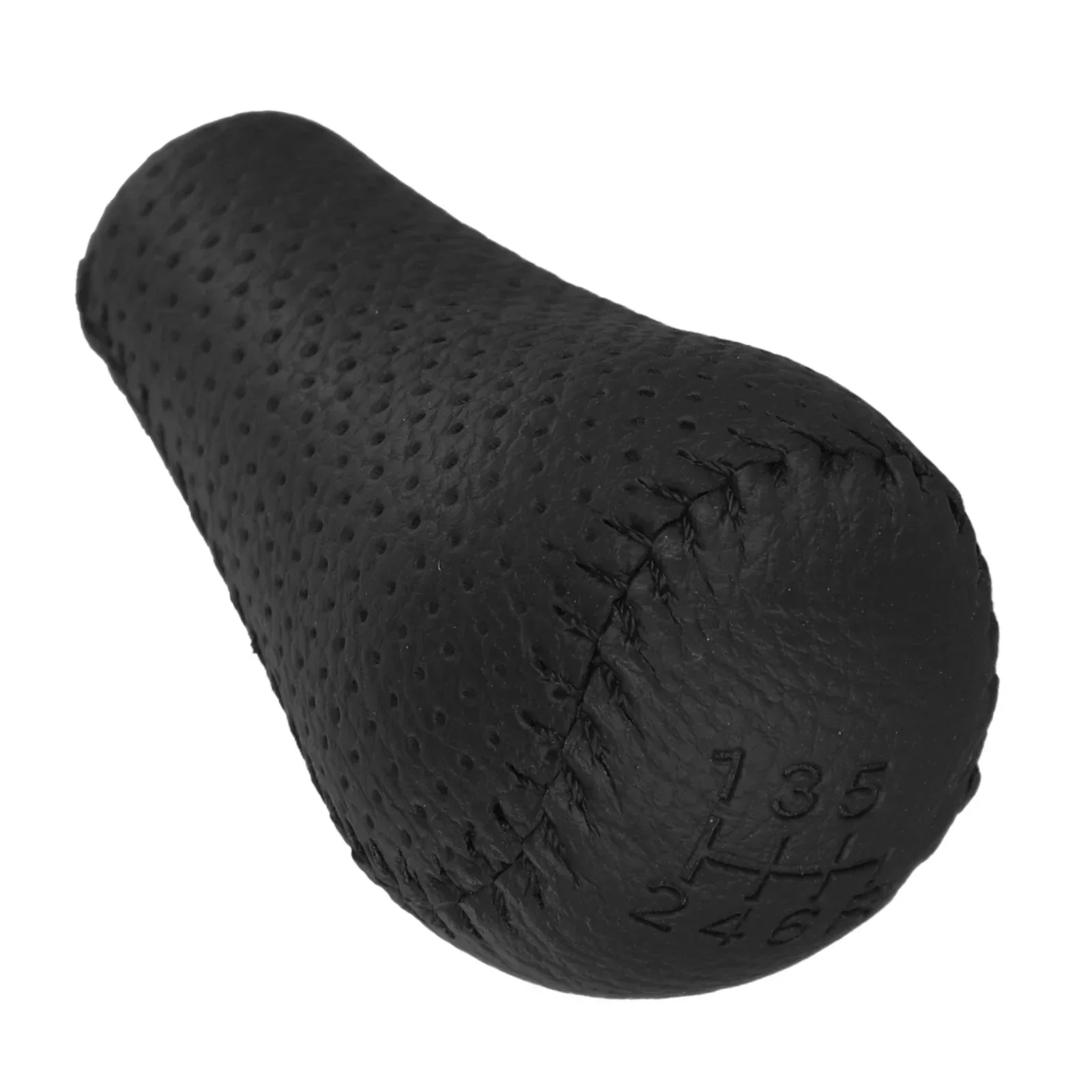 

Aftermarket Knob 6 Speed Shift Knob Standard Size Fitment Wear Resistant Easy Installation Knob Ergonomic Grip Design