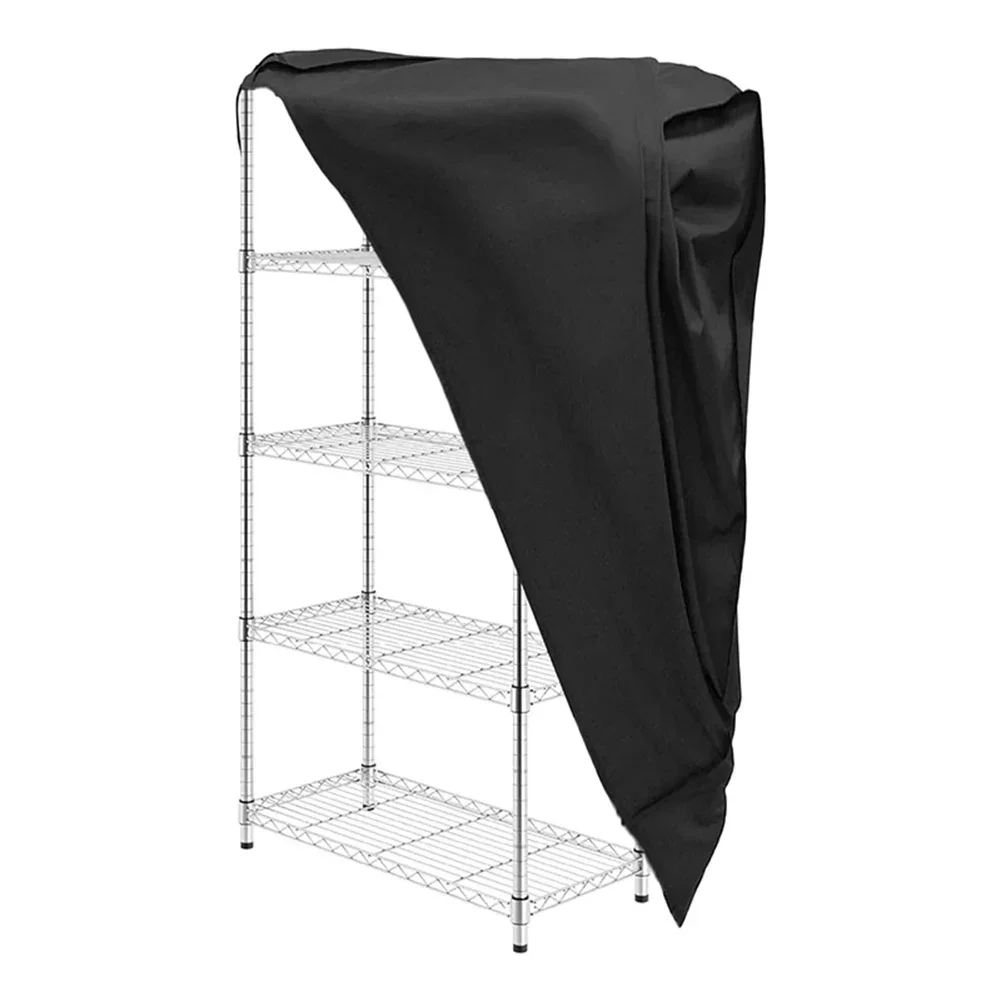 See Through Mesh PVC Panel Cover Way Zippers Wind Straps Easy Access Outdoor Use Shelving Units Way Zippers Designed For