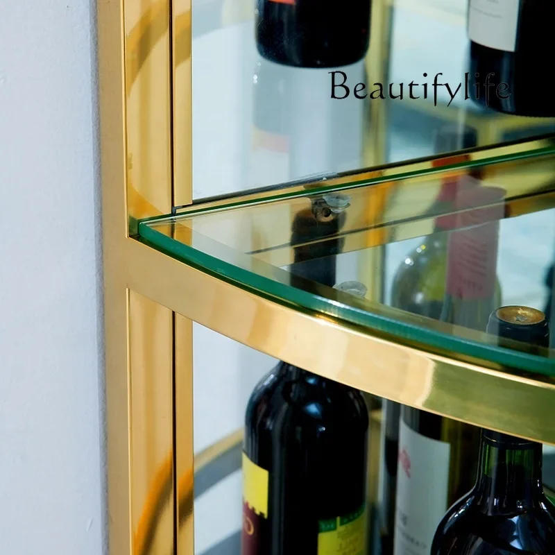 

BJ Custom. Modern Luxury Bar Wine Cabinet Storage Cabinet Glass Wine Cabinet Furniture Decoración Hogar