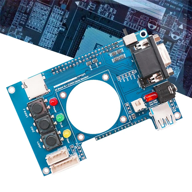 Y06A For Mister FPGA IO Analog Board V6.1+Fan for Terasic DE10-Nano Mister FPGA IO Board