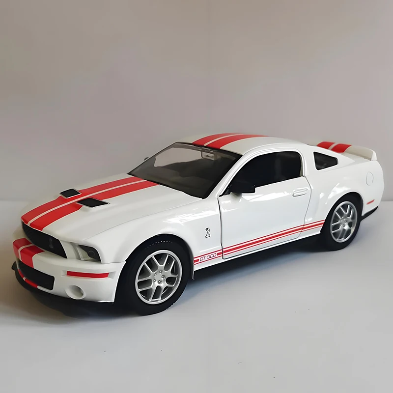 

1:24 Shelby GT500 2007 Alloy Car Diecasts & Toy Vehicles Car Model Miniature Scale Model Car For Children
