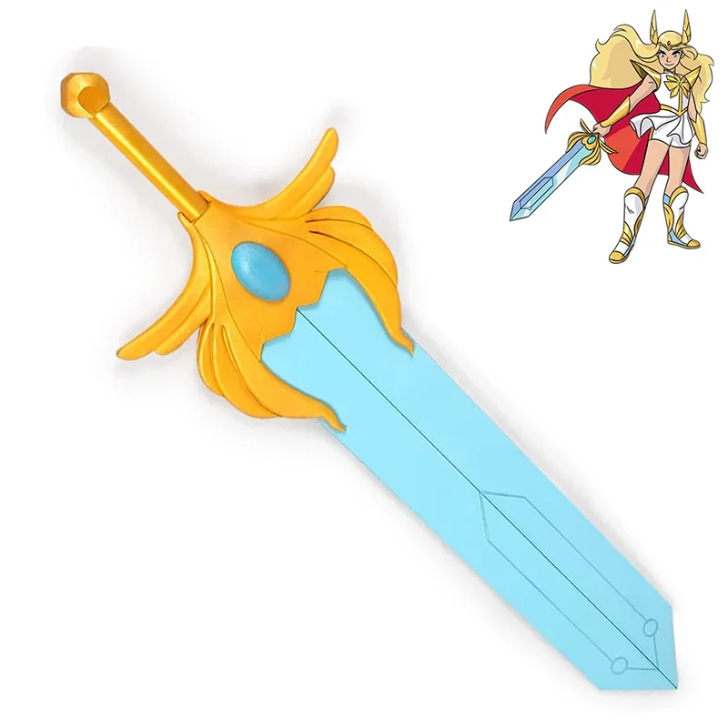 Anime She-Ra and The Princesses of Power Princess Adora Cosplay Sword PVC Props Weapons for Halloween Christmas Fancy Party