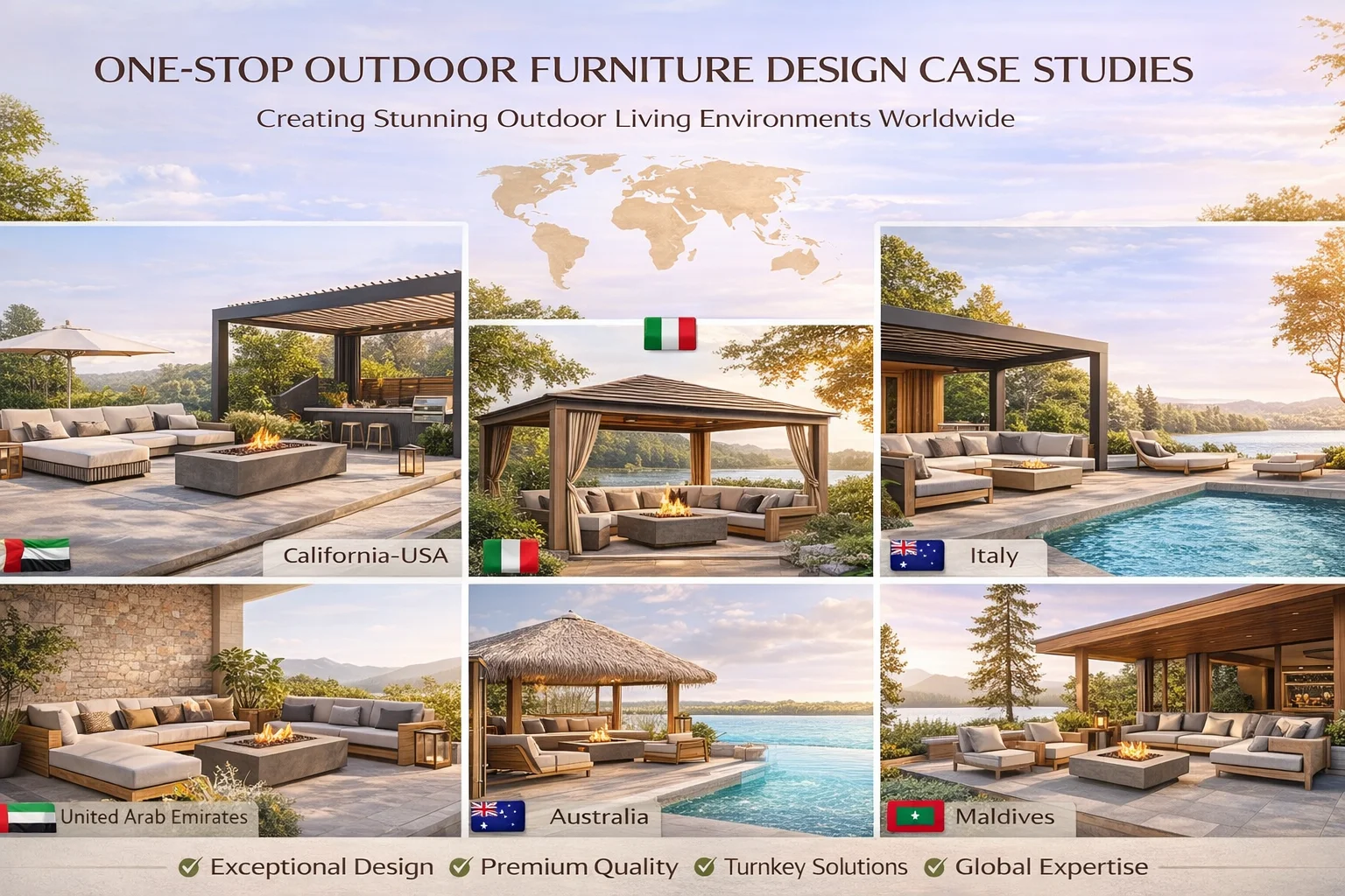 طقم أريكة خشب الساج المقاوم لل - مراجعة Outdoor Furniture Teak وسعره