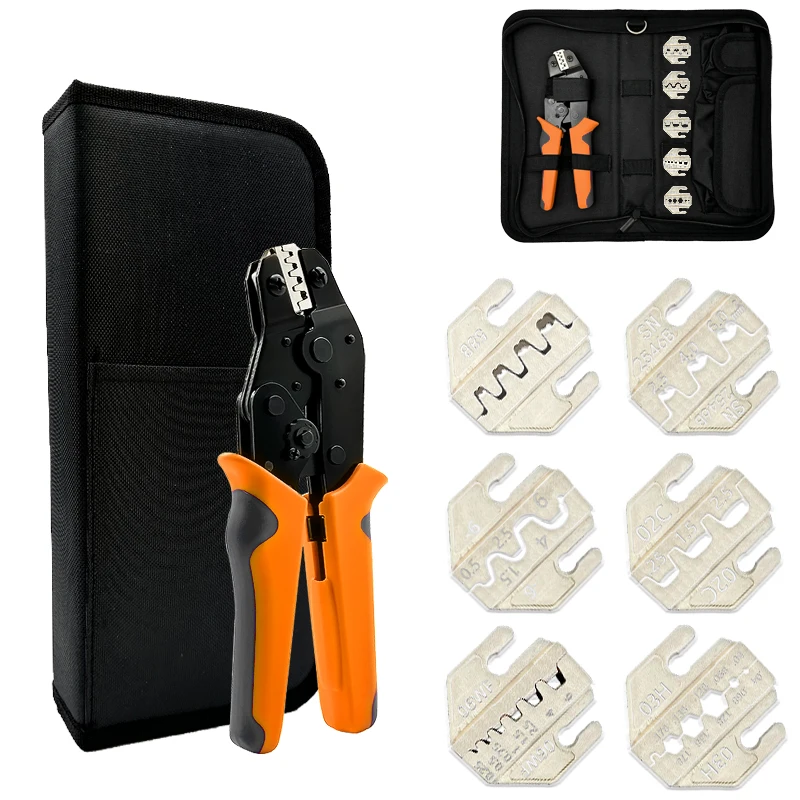 

Dupont terminal crimping pliers, interchangeable crimping tools, insulated terminal SN-58B ratchet PH2.0XH2.5JST2.5VH3.96