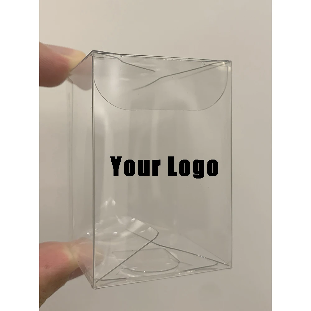 100pcs Custom Logo Clear Box For Beauty Sponge With Private Label