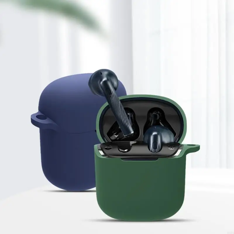 Silicone Earphone Case Anti Slip Sweat Proof Fingerprint Resistant Washable Sleeve for SR2 Travel Outdoor Use