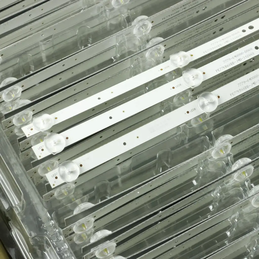 LEDバックライトストリップバー,Skyworth,40e2as,40k5c,5850-w4000-9p10,H-LED40F453BS2, H-LED40F456BS2, APT-LB17086-40-1.3, 7779-640000用