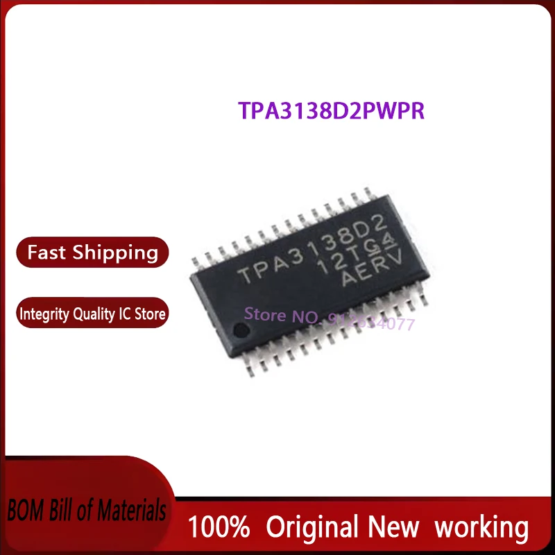 (10-100piece)TPA3138D2PWPR TPA3138D2 HTSSOP28 IC Chipset New Original
