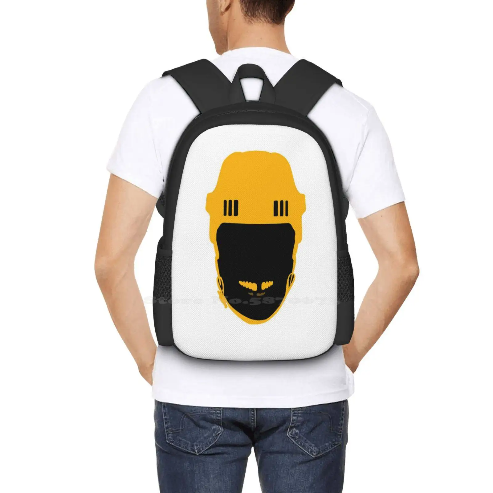 Spittin Chiclets 3D ransel desain gambar cetak tas siswa Spittin Chiclets hoki Macggreene