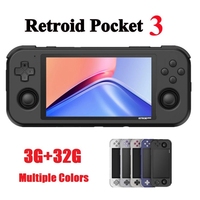 Retroid Pocket 3 Retro Game Console 3G+32G 4.7 Inch Touchable IPS Screen Android 11 OS Handheld Video Game Console