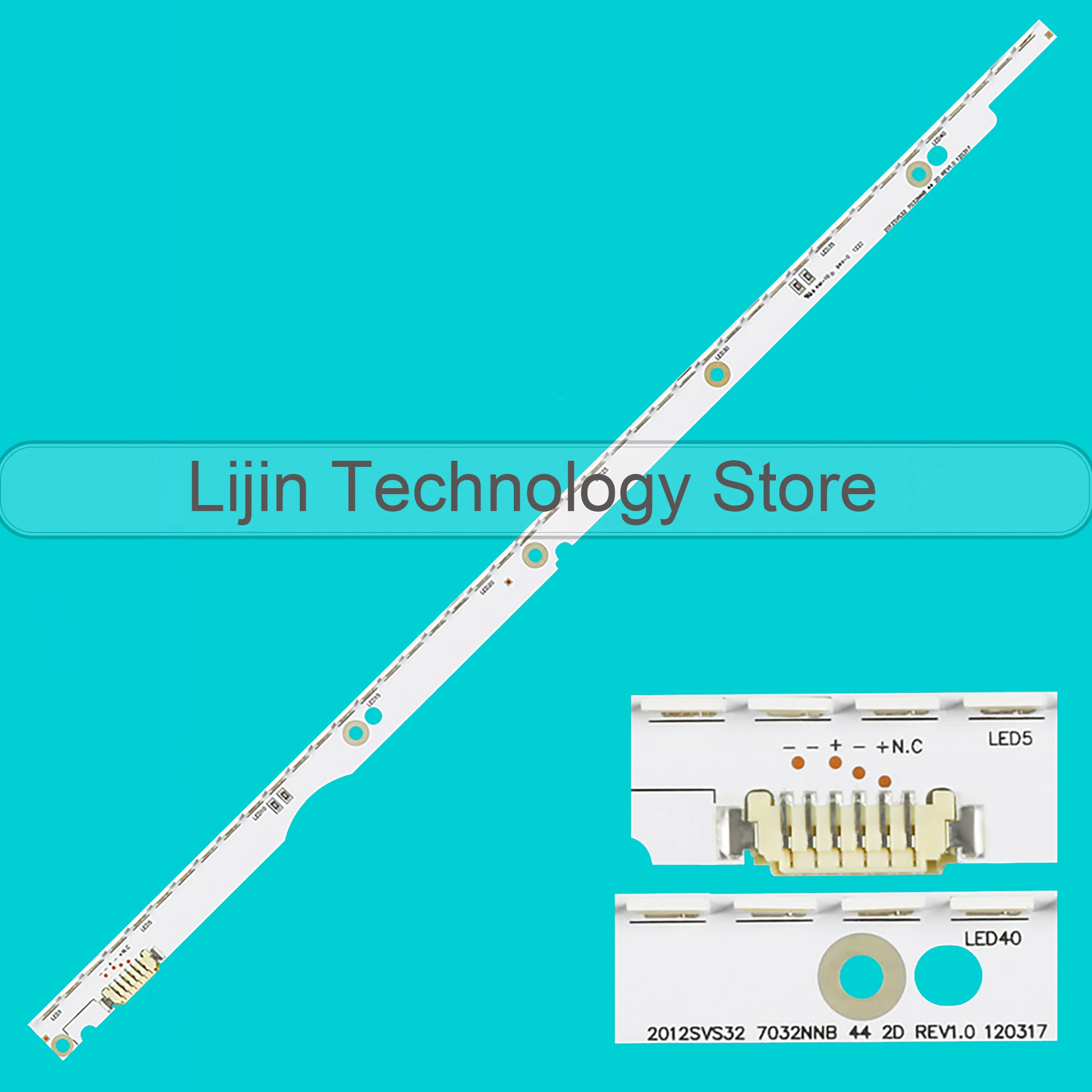 Striscia LED per UE32ES6540S UE32ES6307U UE32ES5530W 32NNB-7032LED-MCPCB LE32OCSM-C1 LTJ320HW06-L LTJ320HN08-J LTJ320HN08-L